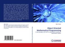 Portada del libro de Object Oriented Mathematical Programming