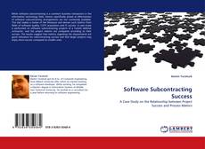 Copertina di Software Subcontracting Success