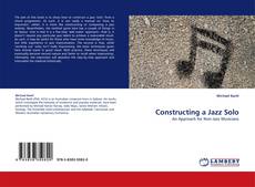 Constructing a Jazz Solo kitap kapağı