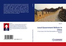 Copertina di Local Government Reform in China