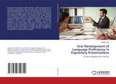 Capa do livro de Oral Development of Language Proficiency in Expository Presentations 
