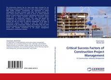 Couverture de Critical Success Factors of Construction Project Management