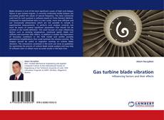 Buchcover von Gas turbine blade vibration