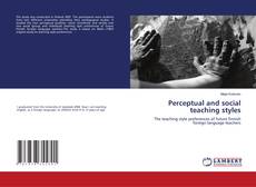 Copertina di Perceptual and social teaching styles