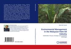 Buchcover von Environmental Management in the Malaysian Palm Oil Industry