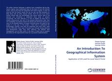 An Introduction To Geographical Information System的封面