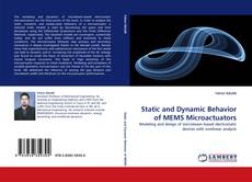 Portada del libro de Static and Dynamic Behavior of MEMS Microactuators