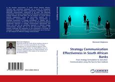 Capa do livro de Strategy Communication Effectiveness in South African Banks 