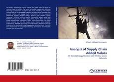 Analysis of Supply Chain Added Values kitap kapağı