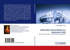 Bookcover of Kulturelle Unterschiede aus deutscher Sicht