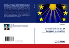 Security Dimension of European Integration的封面