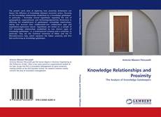 Copertina di Knowledge Relationships and Proximity