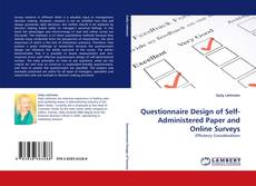 Couverture de Questionnaire Design of Self-Administered Paper and Online Surveys