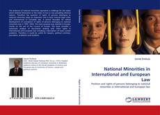 Buchcover von National Minorities in International and European Law