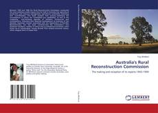 Australia's Rural Reconstruction Commission的封面