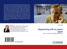 Bookcover of Negotiating with an export agent