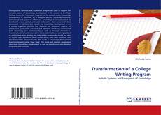 Capa do livro de Transformation of a College Writing Program 