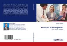 Capa do livro de Principles of Management 