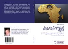 Capa do livro de State and Prospects of Democracy in the SADC Region 