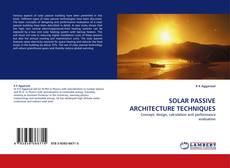 Buchcover von SOLAR PASSIVE ARCHITECTURE TECHNIQUES