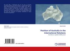 Position of Australia in the International Relations kitap kapağı