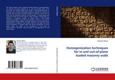 Couverture de Homogenization techniques for in and out-of-plane loaded masonry walls
