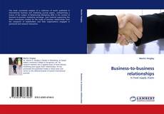 Business-to-business relationships的封面