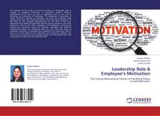 Copertina di Leadership Role & Employee’s Motivation