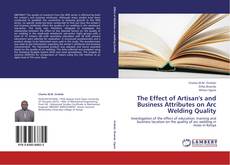 The Effect of Artisan's and Business Attributes on Arc Welding Quality的封面