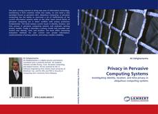 Copertina di Privacy in Pervasive Computing Systems