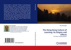 Capa do livro de The Hong Kong Culture of Learning: Its Origins and Effects 