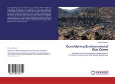 Copertina di Considering Environmental War Crime