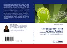 Copertina di Taboo English In Second Language Research