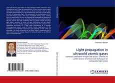 Capa do livro de Light propagation in ultracold atomic gases 