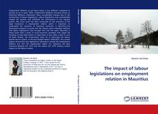Capa do livro de The impact of labour legislations on employment relation in Mauritius 