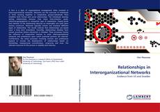 Couverture de Relationships in Interorganizational Networks