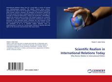 Scientific Realism in International Relations Today kitap kapağı