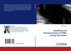Portada del libro de Modeling and Characterization of IPMC Energy Harvesters