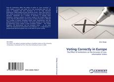 Buchcover von Voting Correctly in Europe