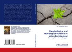 Morphological and Physiological Analysis of Urban Environment的封面