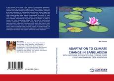ADAPTATION TO CLIMATE CHANGE IN BANGLADESH的封面