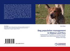 Buchcover von Dog population management in Malawi and Peru