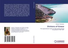 Portada del libro de Divisions of Greece