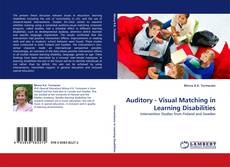 Auditory - Visual Matching in Learning Disabilities kitap kapağı