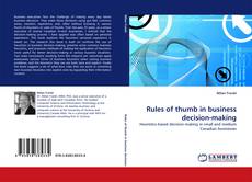 Couverture de Rules of thumb in business decision-making