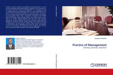 Buchcover von Practice of Management