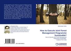 Bookcover of How to Execute Joint Forest Management Programme Sustainable?