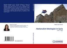 Copertina di Nationalist Ideologies in Syria