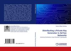 Bookcover of Distributing a Private Key Generator in Ad hoc Networks