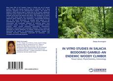 Bookcover of IN VITRO STUDIES IN SALACIA BEDDOMEI GAMBLE–AN ENDEMIC WOODY CLIMBER
